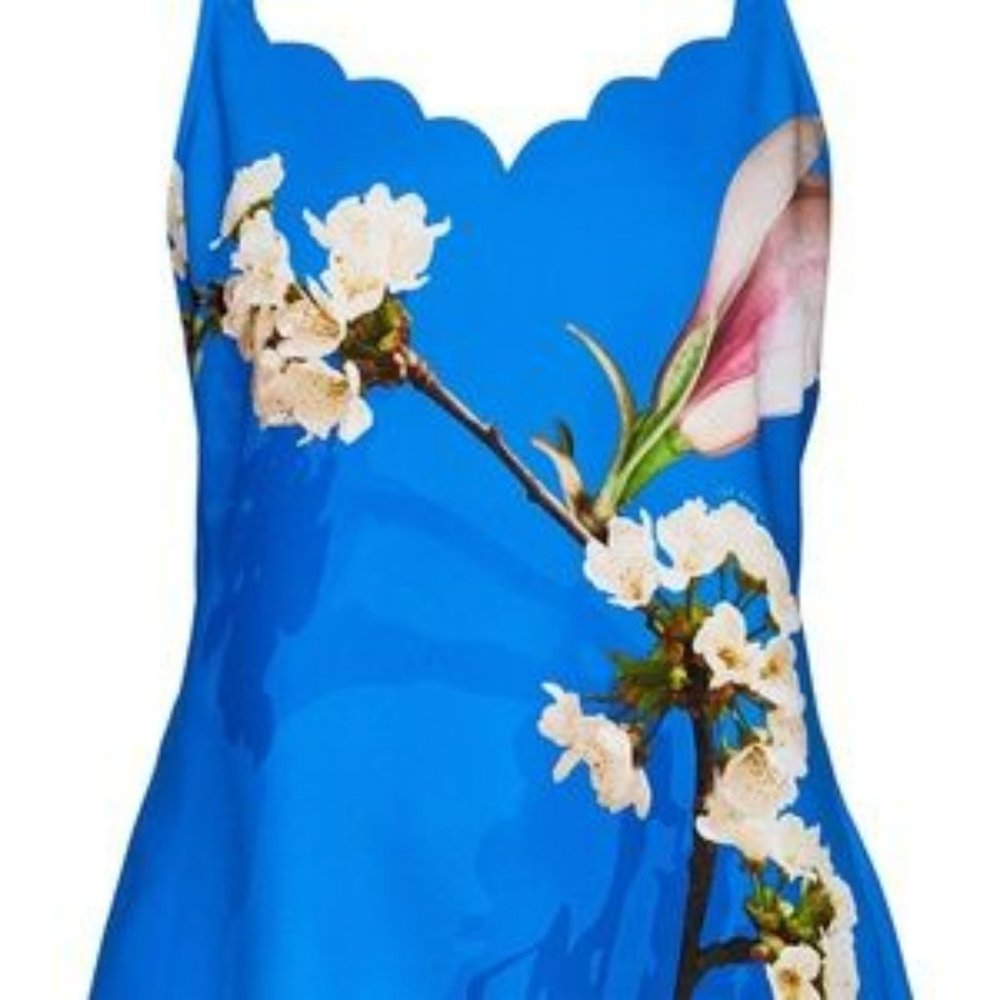 Like New Ted Baker Scalloped Neck Cami Top